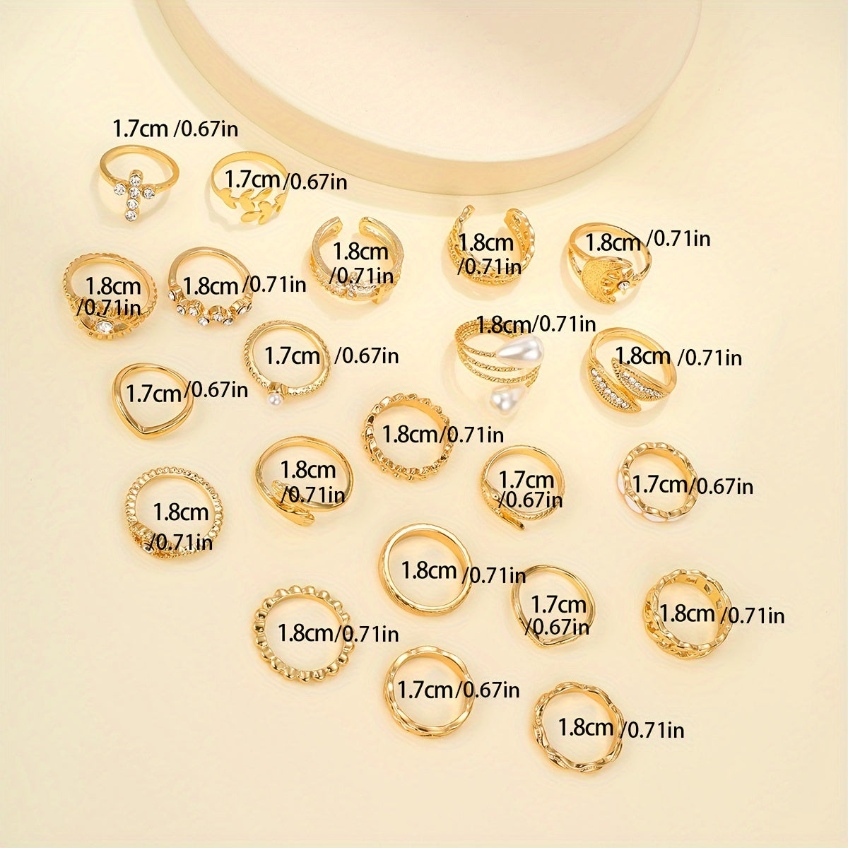 Vintage Mix & Match-ringset