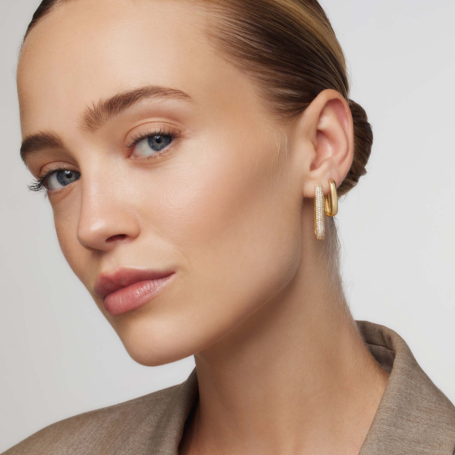Stora ikoniska Pavé-ringar | Guld