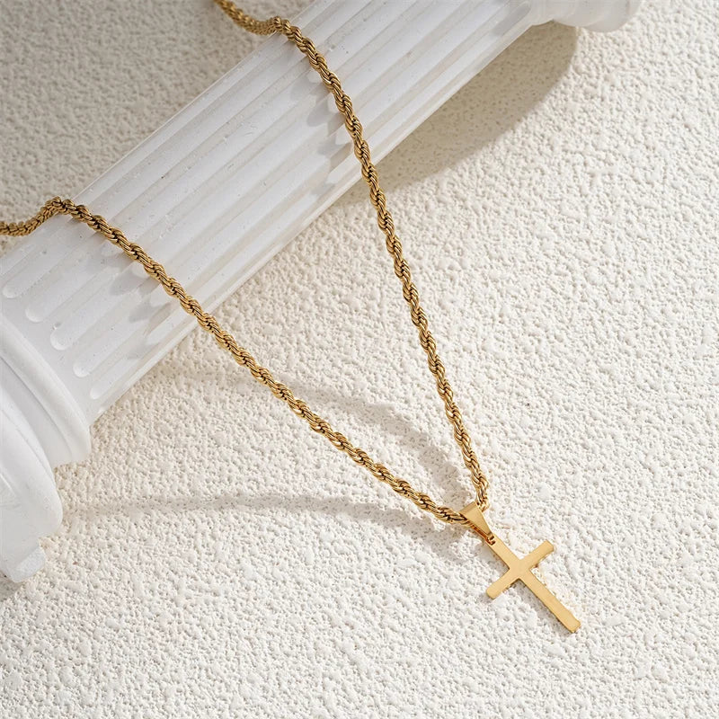 Unisex guldkorshalsband