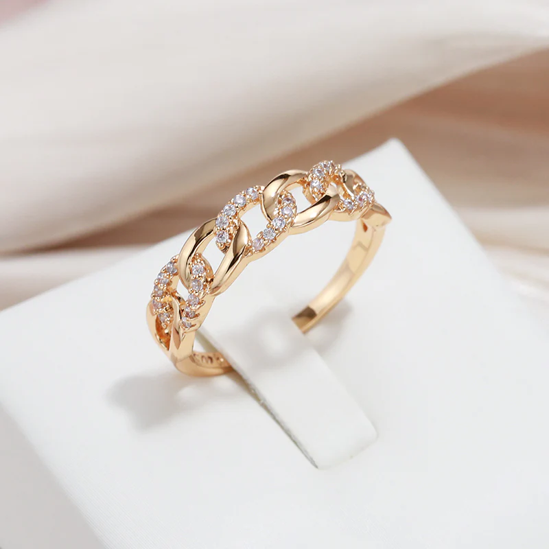 Chic guldlänkring