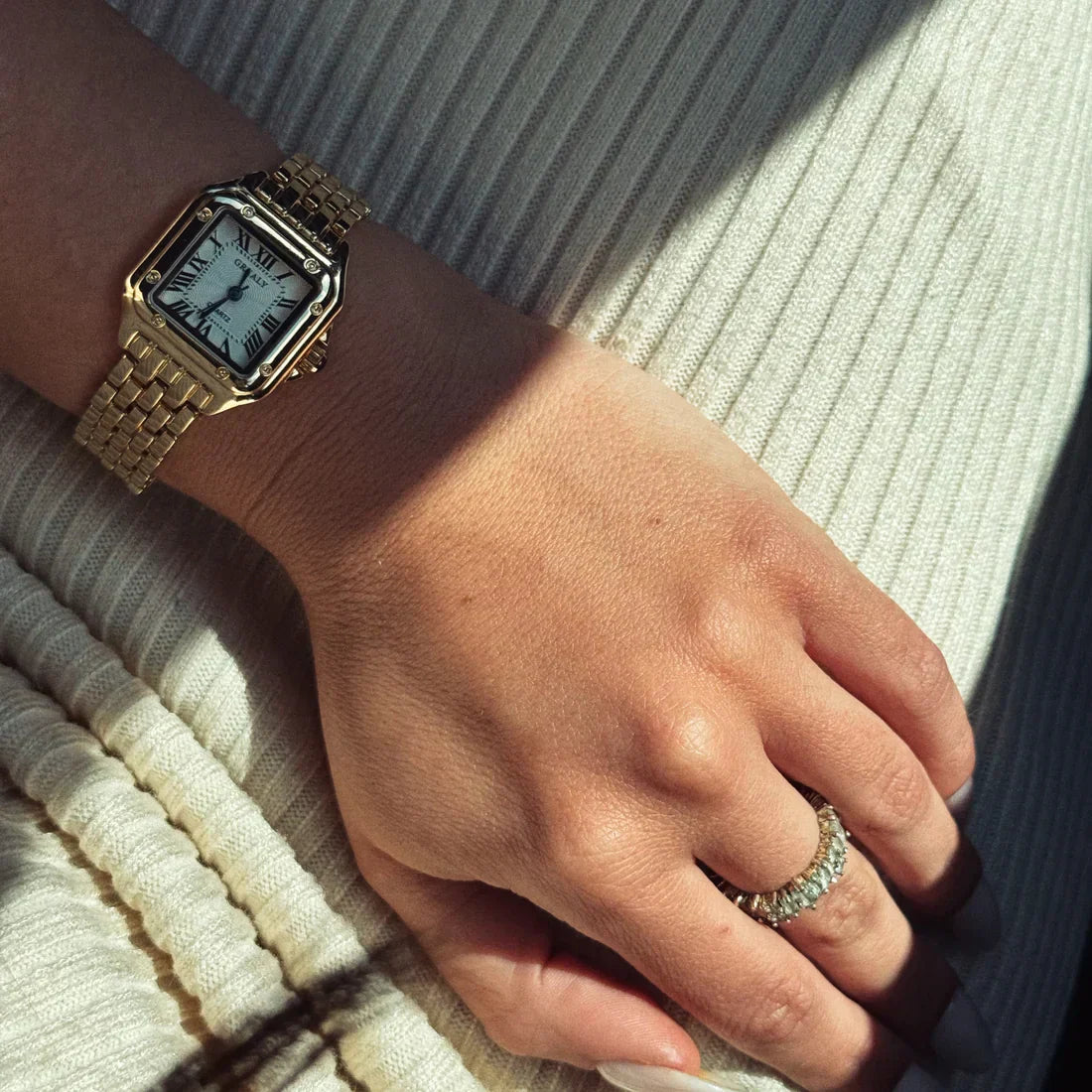 Fienna klocka | Guld