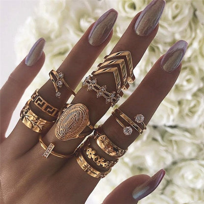 Unikt ringset: 8 till 12 delar