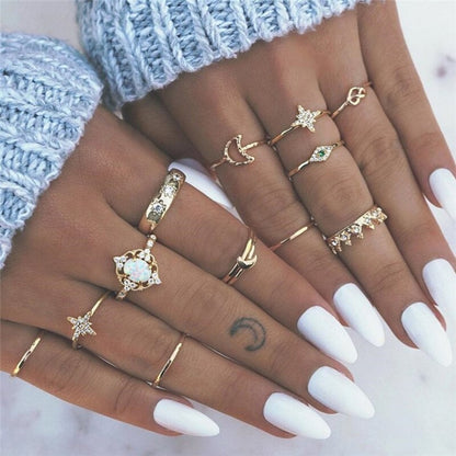 Unikt ringset: 8 till 12 delar