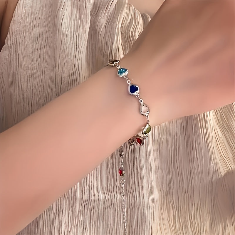 Unikt hjärtformat armband 