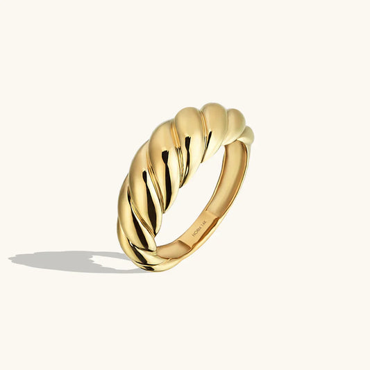Croissantring | Guld