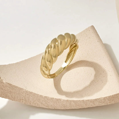 Croissantring | Guld