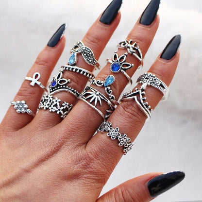 Unikt ringset: 8 till 12 delar