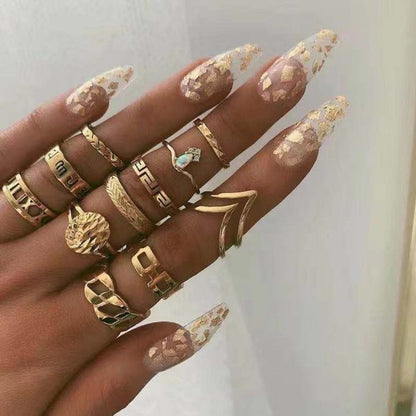 Unikt ringset: 8 till 12 delar