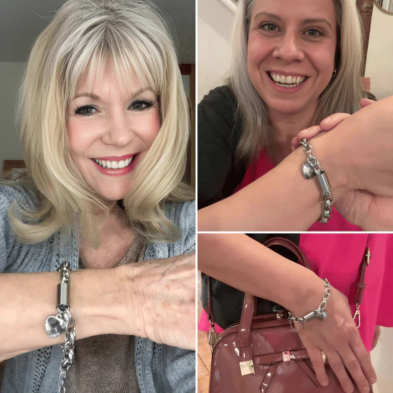 Hjärtformat Chunky Armband | Guld 
