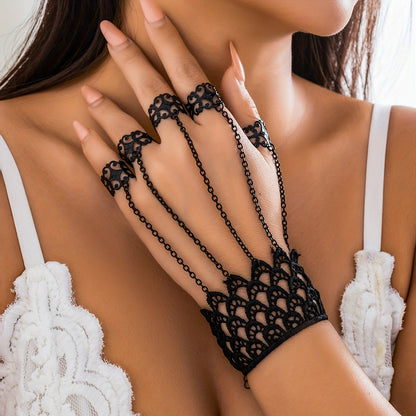 Bergqvist™ | Gothic Lace Ring Bracelet