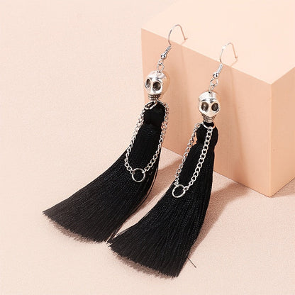 Bergqvist™ | Skeleton Tassel Earrings