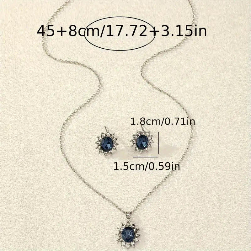 Smyckeset - Mörk safir