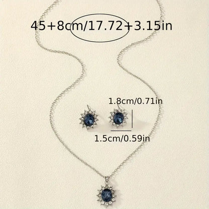 Smyckeset - Mörk safir