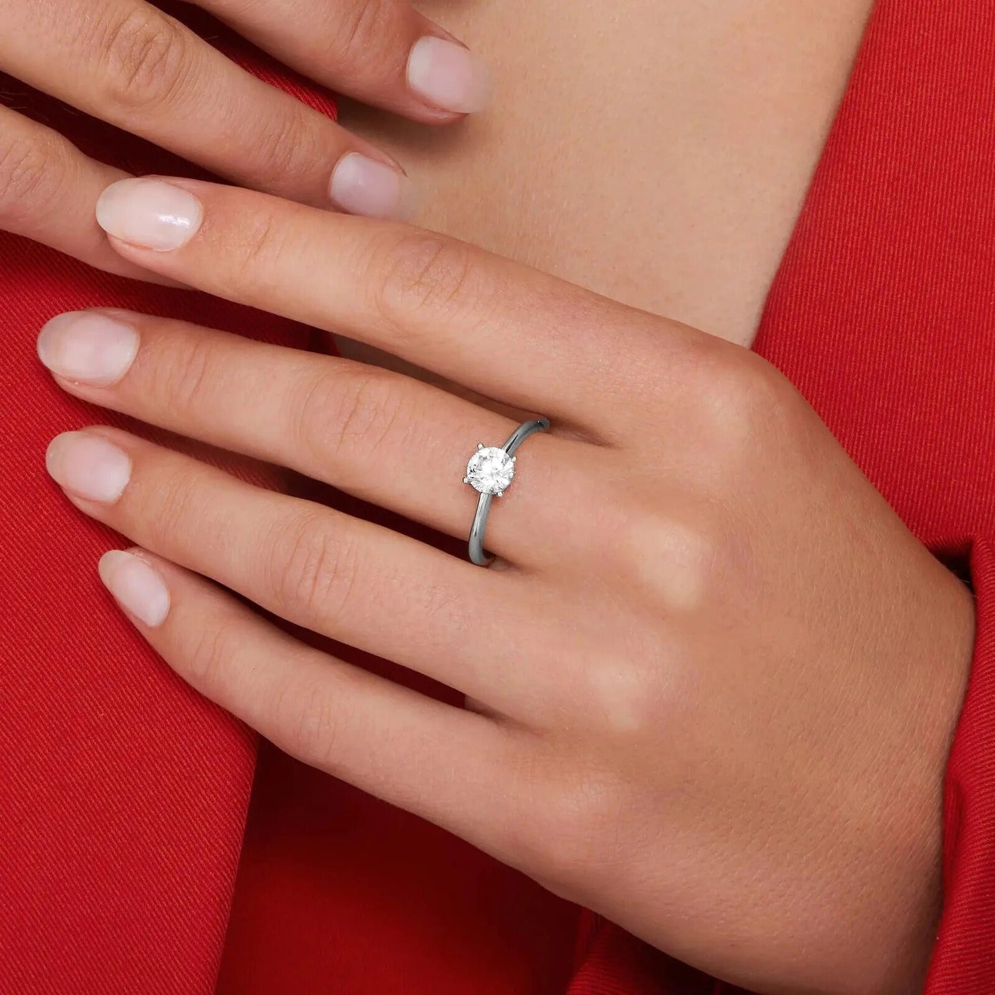 Savaya El Playa Ring | Vitt guld