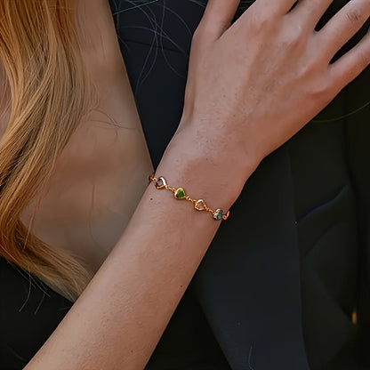 Unikt hjärtformat armband 