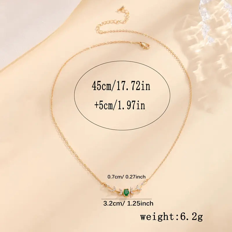 Chict minimalistiskt Amira-halsband