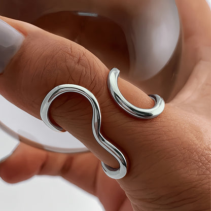 Chic asymmetrisk vågring