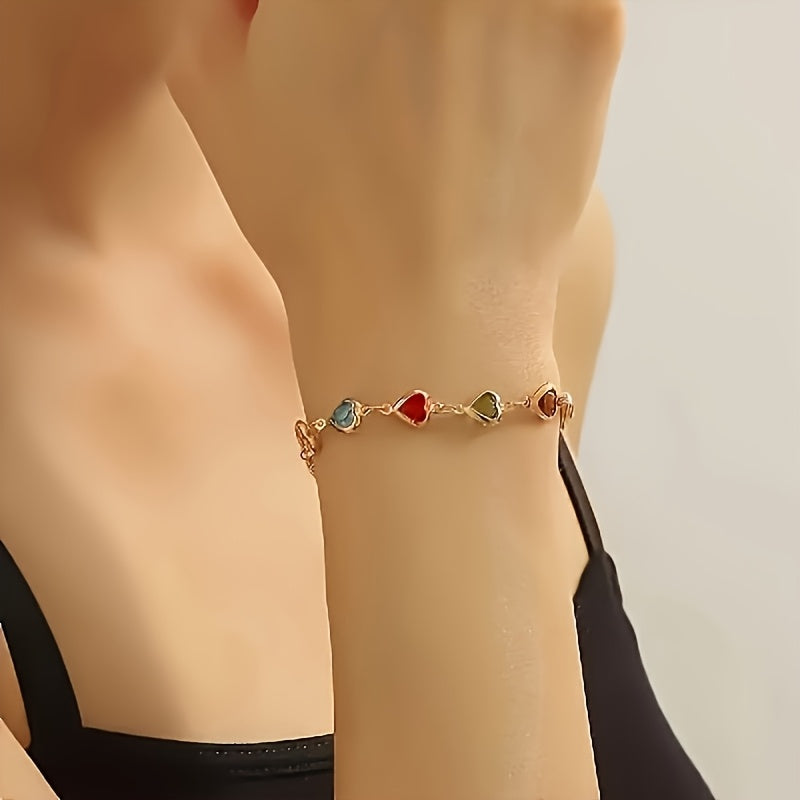 Unikt hjärtformat armband 