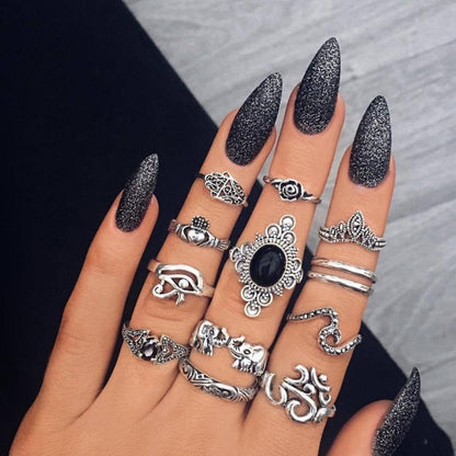 Unikt ringset: 8 till 12 delar