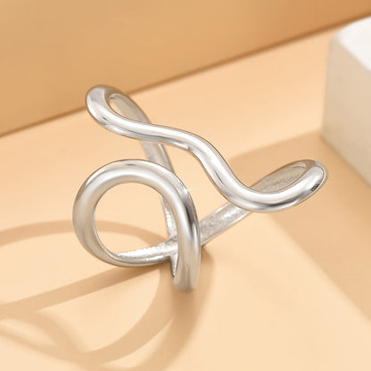 Chic asymmetrisk vågring