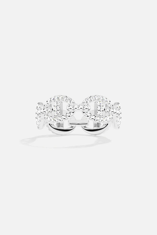Isla Marina Ring | Vitt guld