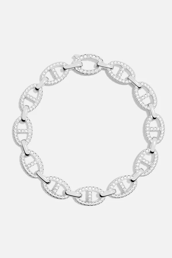 Isla Marina Armband | Vitt guld