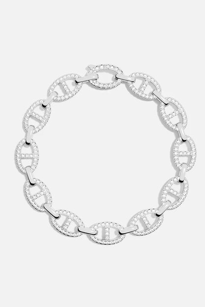 Isla Marina Armband | Vitt guld
