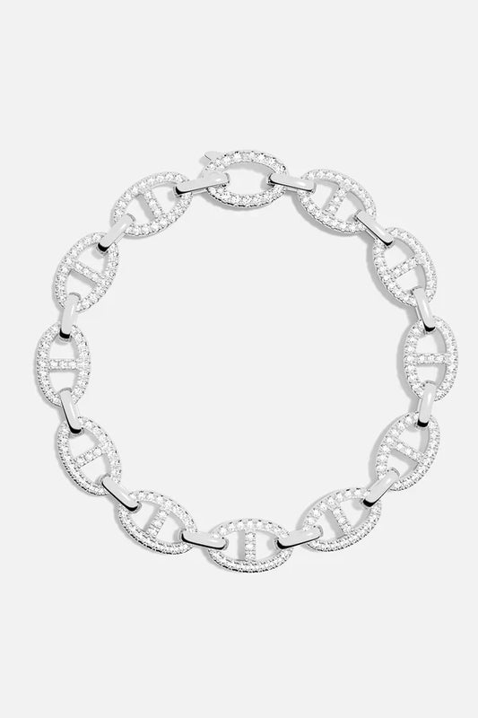 Isla Marina Armband | Vitt guld