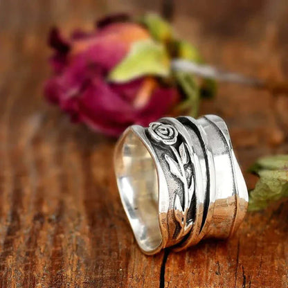 Vintage silverblomstring
