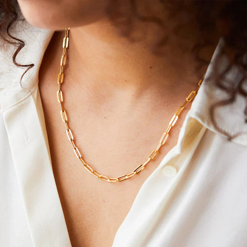 Archen Elegant Kedjehalsband | Guld