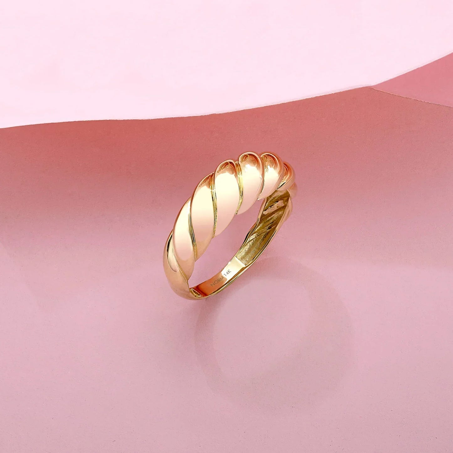 Croissantring | Guld