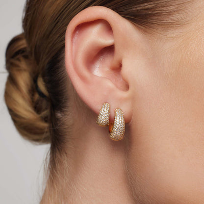 Jules Mini Hoops | Guld