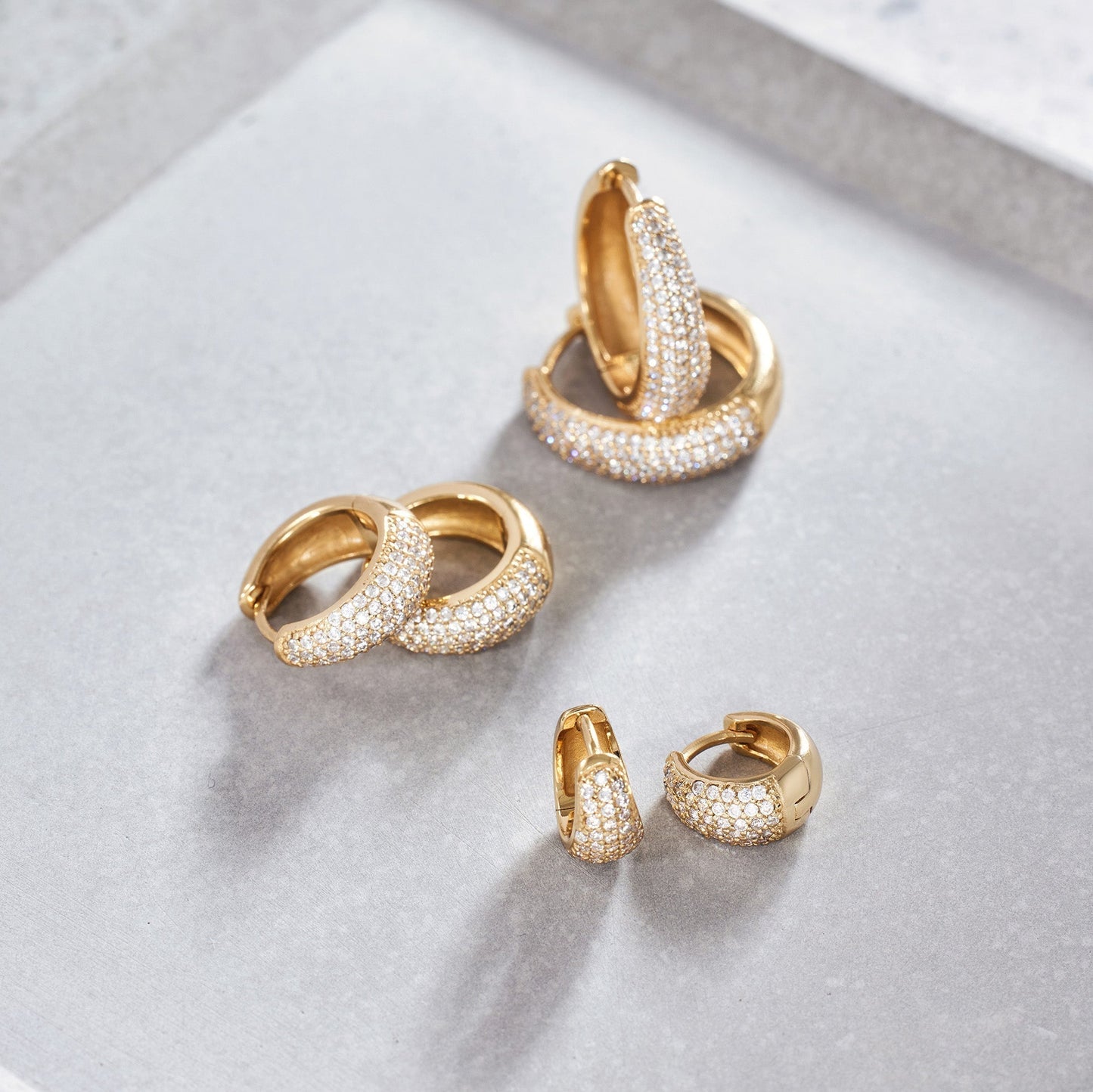 Jules Mini Hoops | Guld