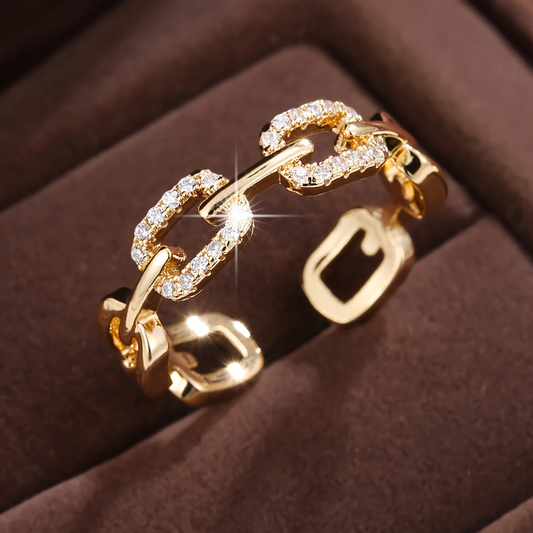 Radiant Bond Chain Guldring