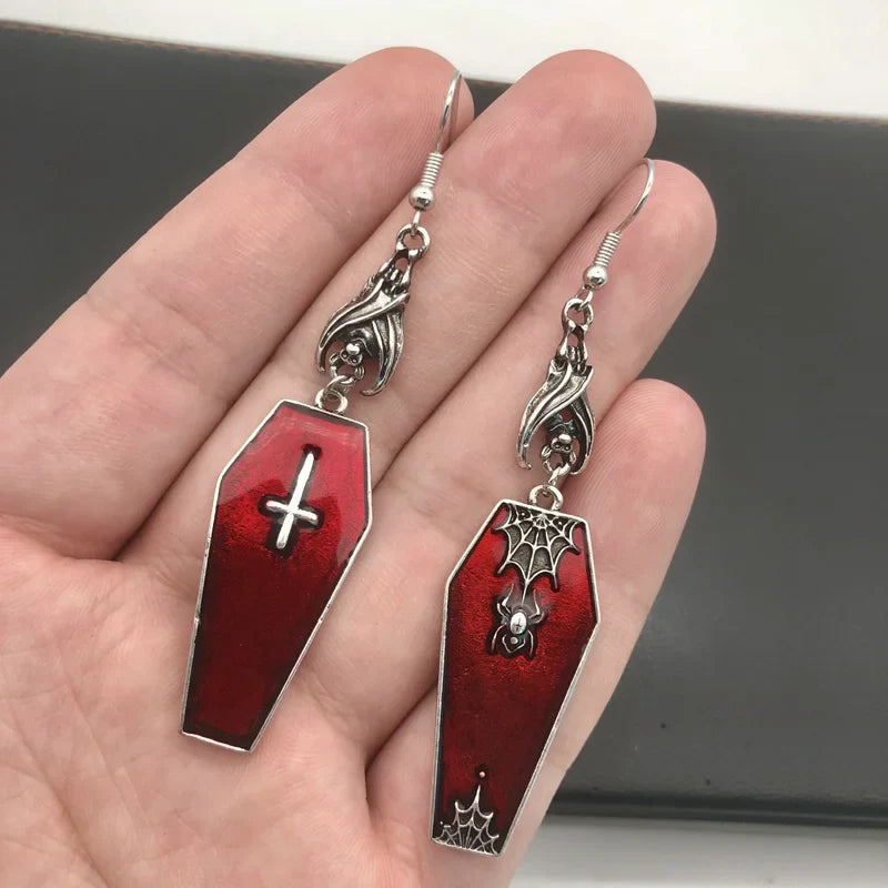 Bergqvist™ | Gothic Vampire Coffin Earrings
