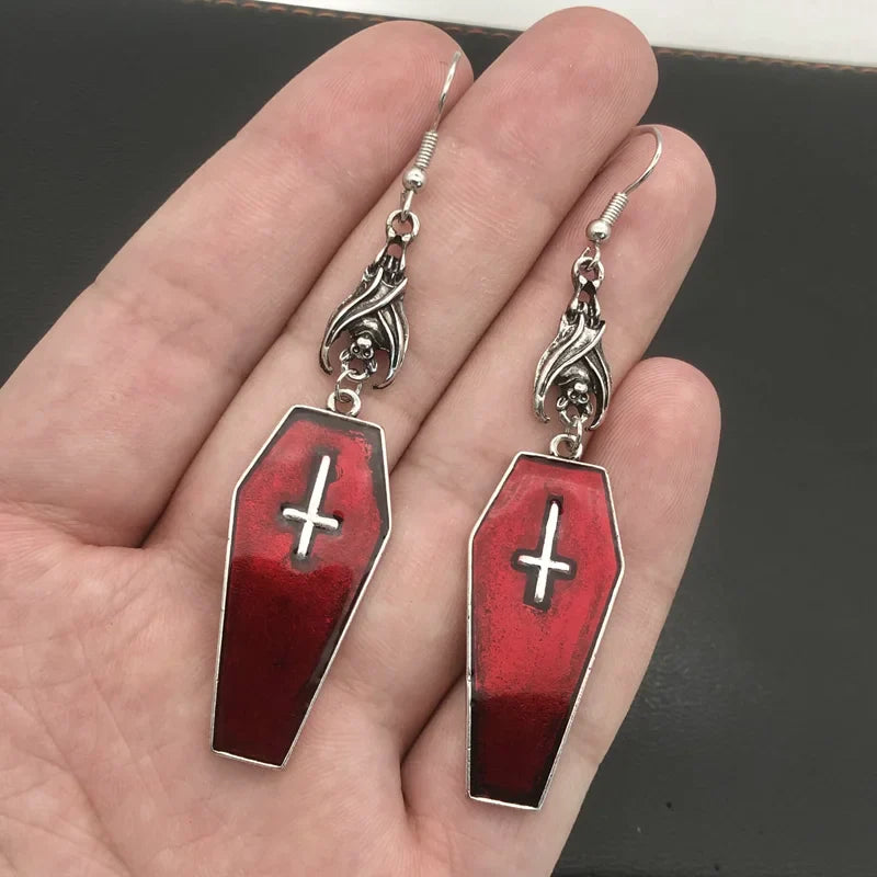 Bergqvist™ | Gothic Vampire Coffin Earrings