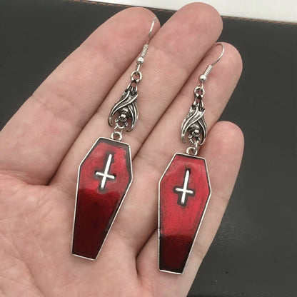 Bergqvist™ | Gothic Vampire Coffin Earrings