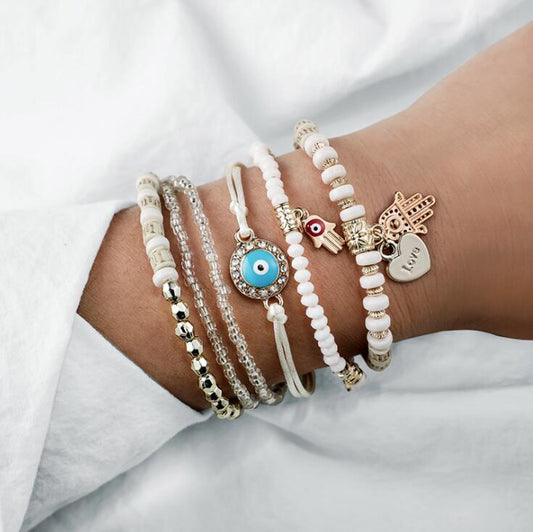 Hamsa-armbandset 