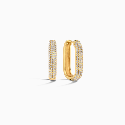 Icon Pavé-ringar | Vitt guld