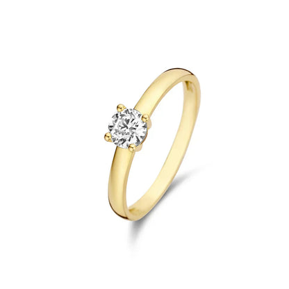 Mira Castelle Ring | Vitt guld