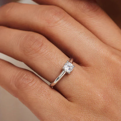 Mira Castelle Ring | Vitt guld