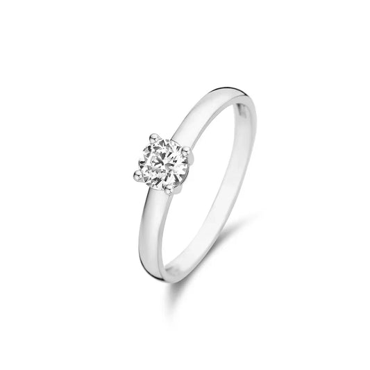Mira Castelle Ring | Vitt guld