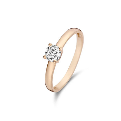Mira Castelle Ring | Vitt guld