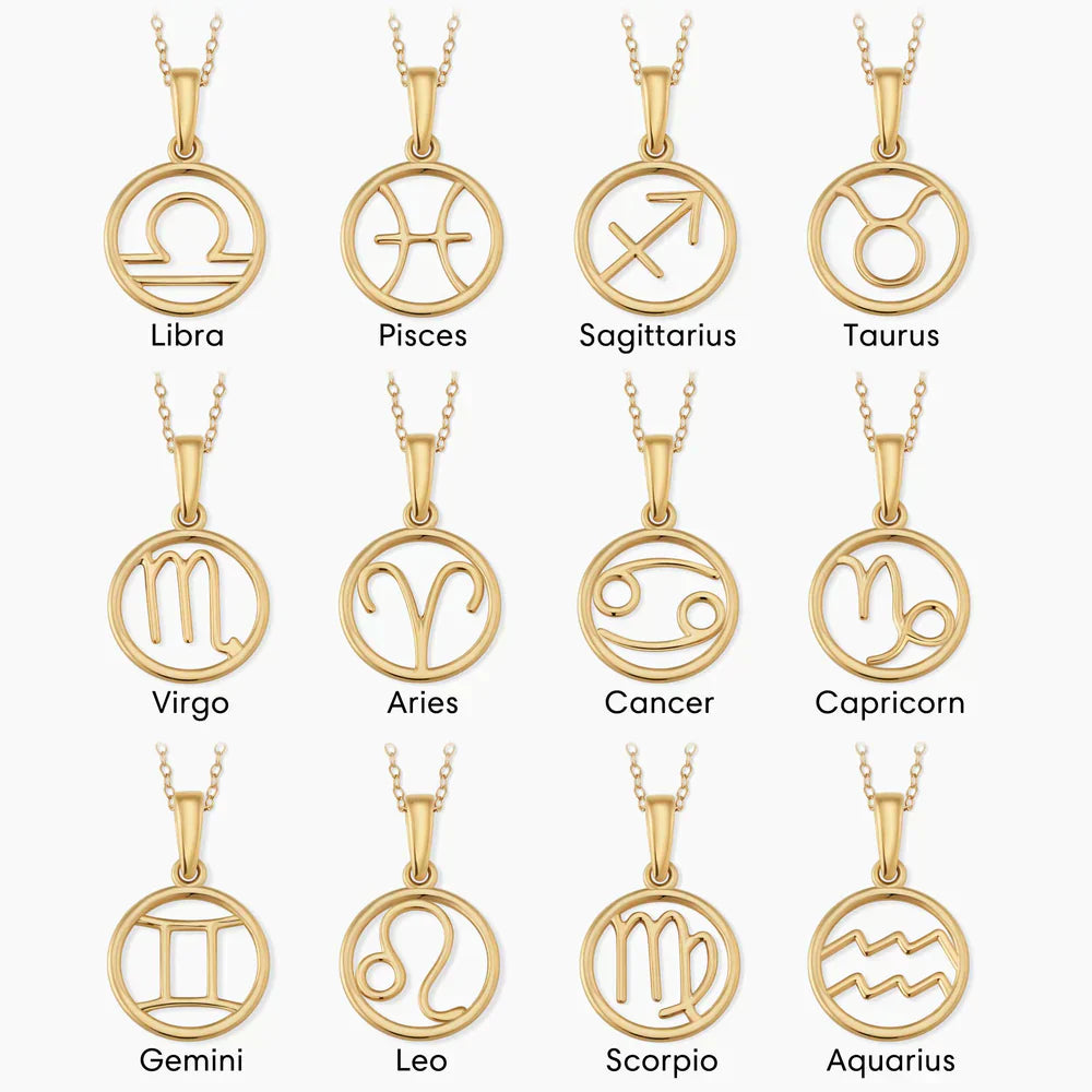 Halsband med stjärntecken | Guld