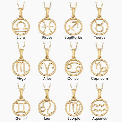 Halsband med stjärntecken | Guld
