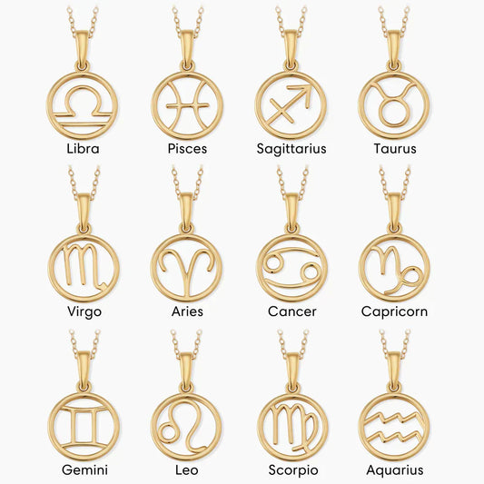 Halsband med stjärntecken | Guld