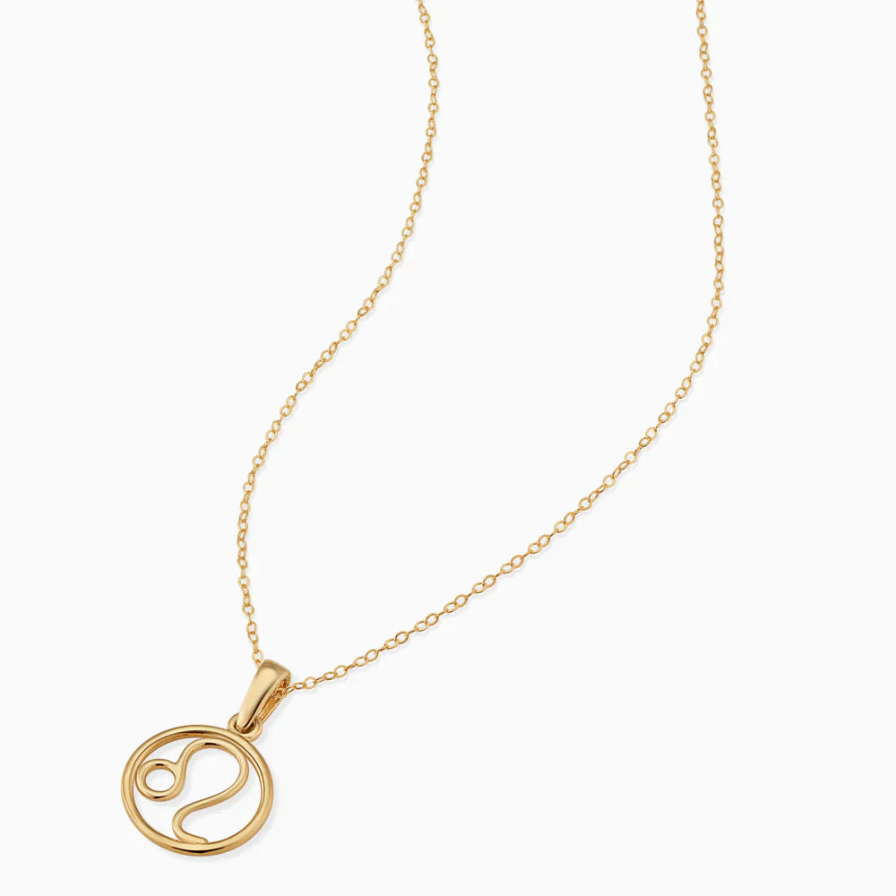 Halsband med stjärntecken | Vitt guld
