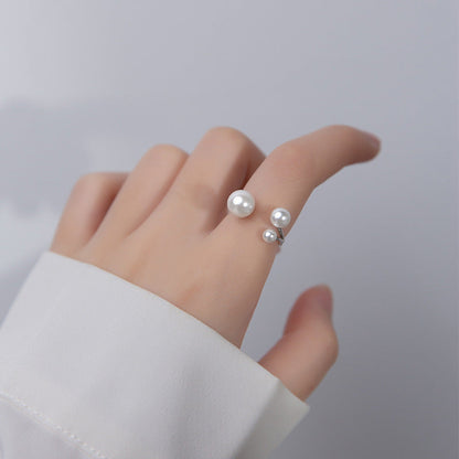 Elegant triopärlring