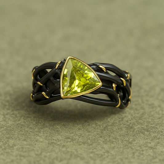 Naturinspirerad opalring