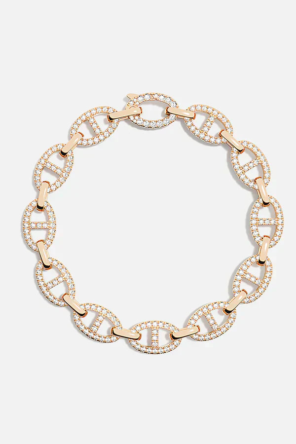 Isla Marina Armband | Vitt guld